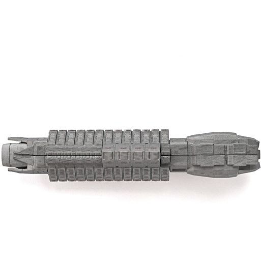 #167 englische Axanar Cargo Vessel Raumschiff Modell mit Magazin Eaglemoss