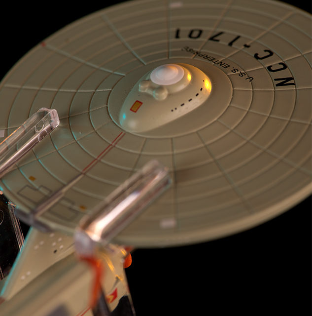 Bonus #08  U.S.S. Enterprise NCC-1701 Phase II Concept Sonderausgabe Star Trek Raumschiff Modell mit englischem Magazin Eaglemoss