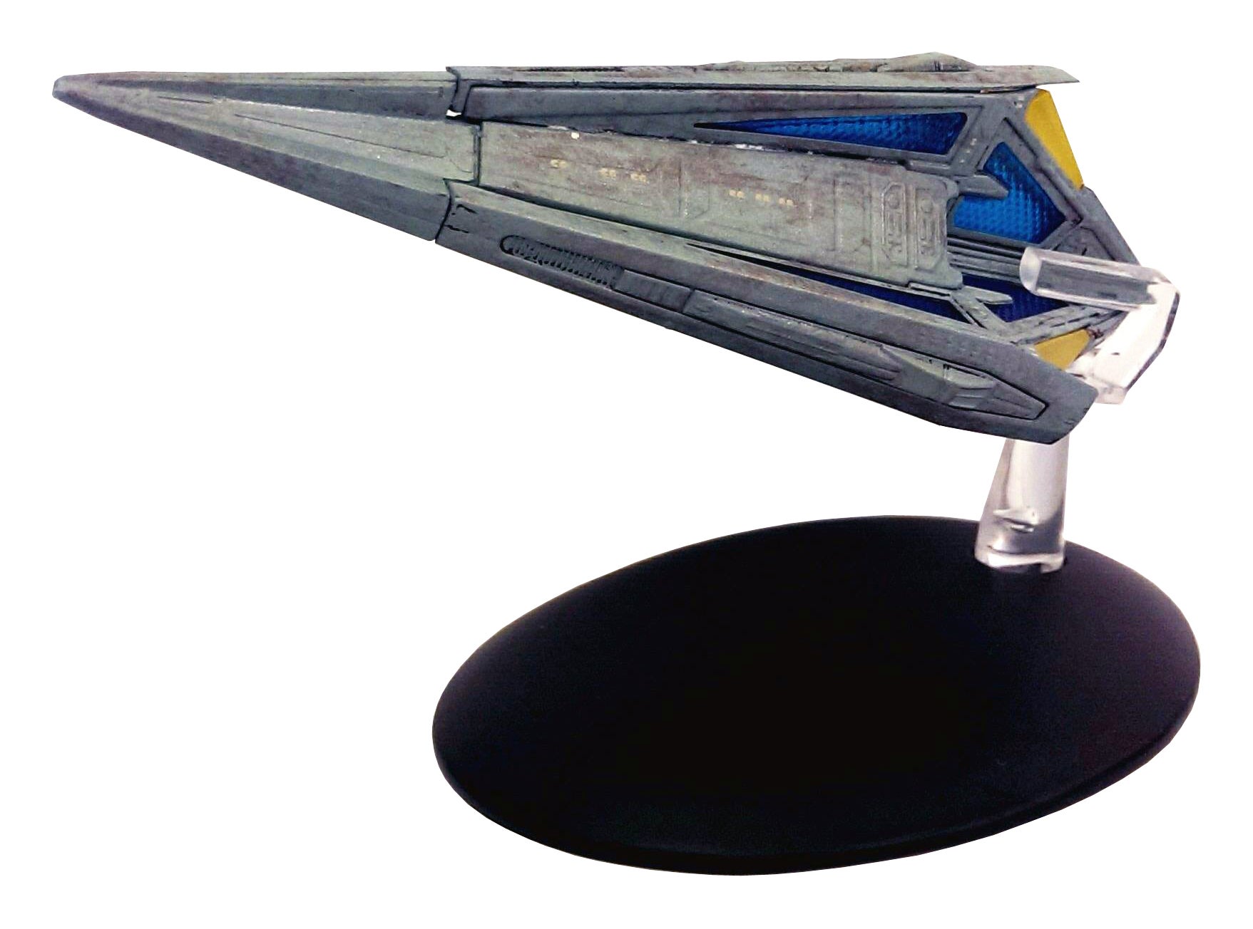 #026 Englisches Tholian Starship (2152) mit Magazin Eaglemoss Star Trek Raumschiff Modell