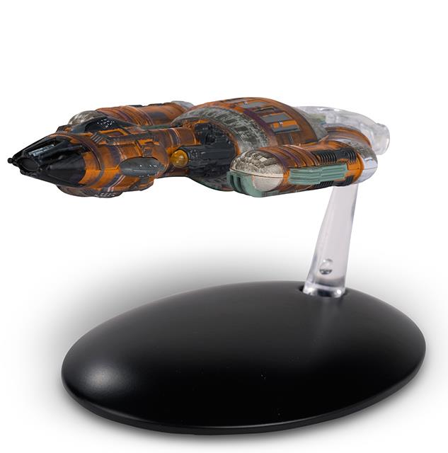 #149 englisches Krenim Warship Star Trek Raumschiff Modell mit Magazin Eaglemoss