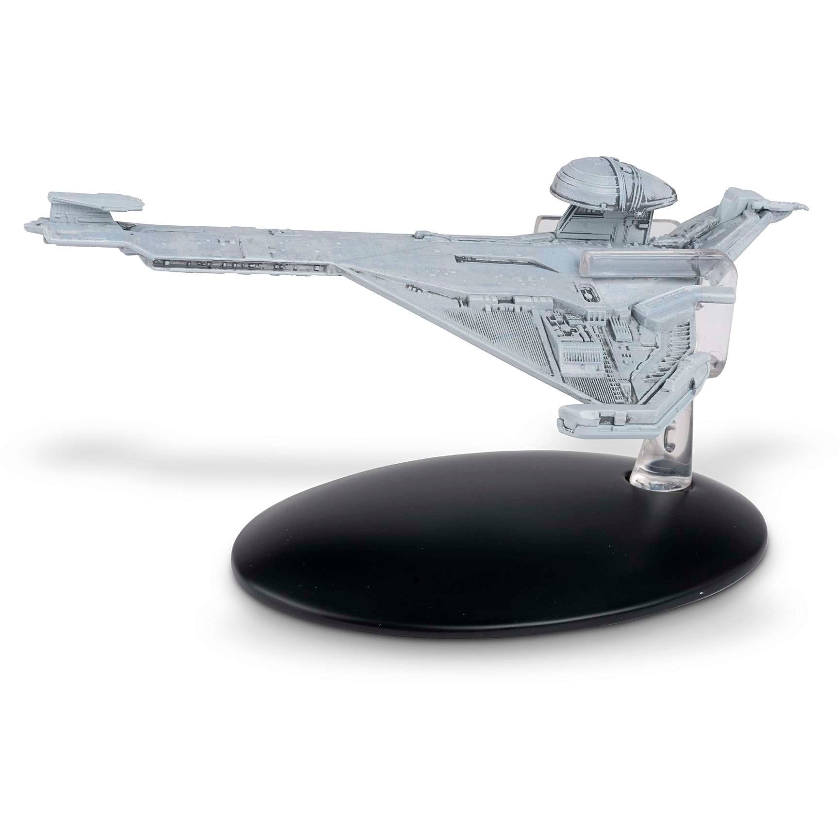 - #142 englisches Promellian Battle Cruiser Star Trek Raumschiff Modell mit Magazin Eaglemoss