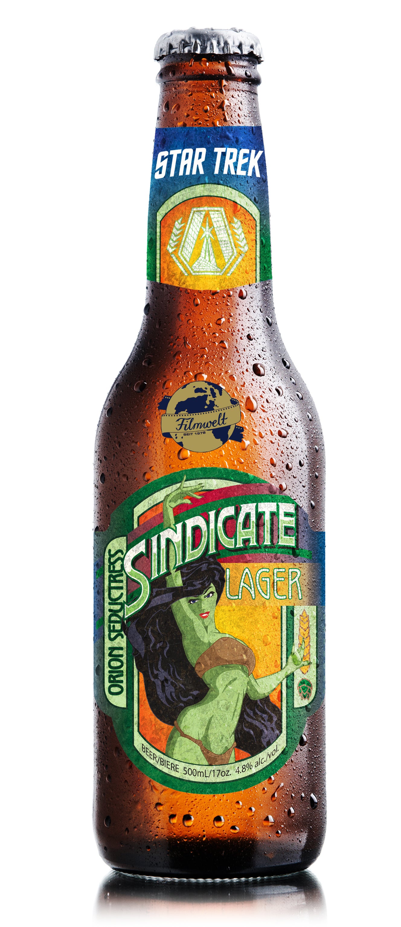 Sindicate Lager exclusive Star Trek Beer - 6 bottles