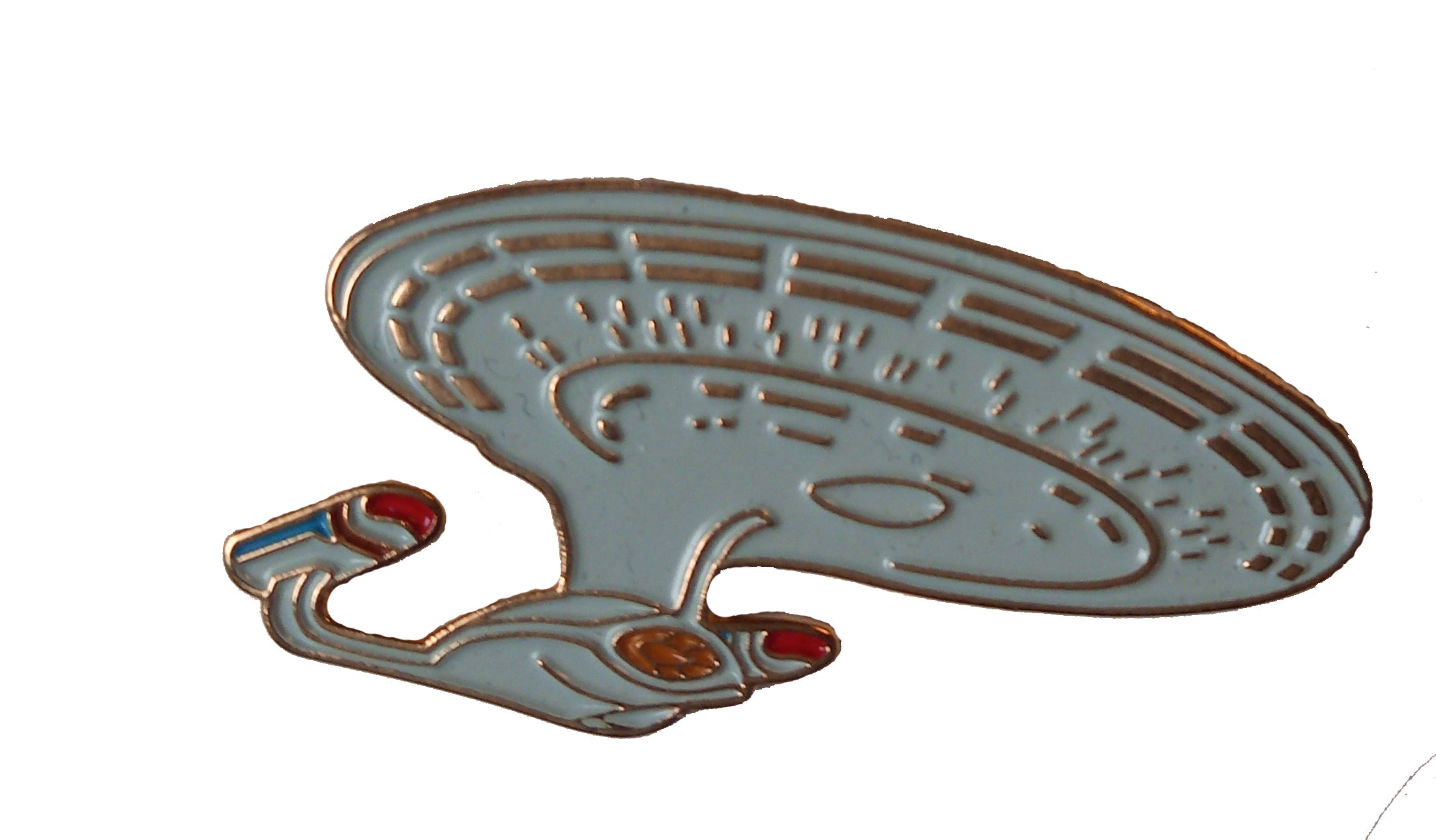 -U.S.S. Enterprise NCC-1701-D offizieller Sammler Pin Star Trek Next Generation