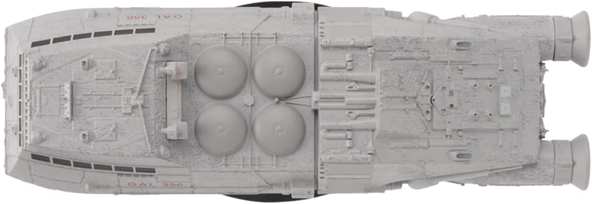 - BSG #24 Colonial Shuttle Battlestar Galactica Raumschiff Modell mit englischem Magazin Eaglemoss