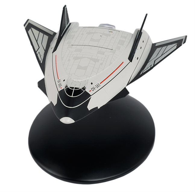 #128 deutsch OV-165 Star Trek Raumschiff Modell mit Magazin Eaglemoss