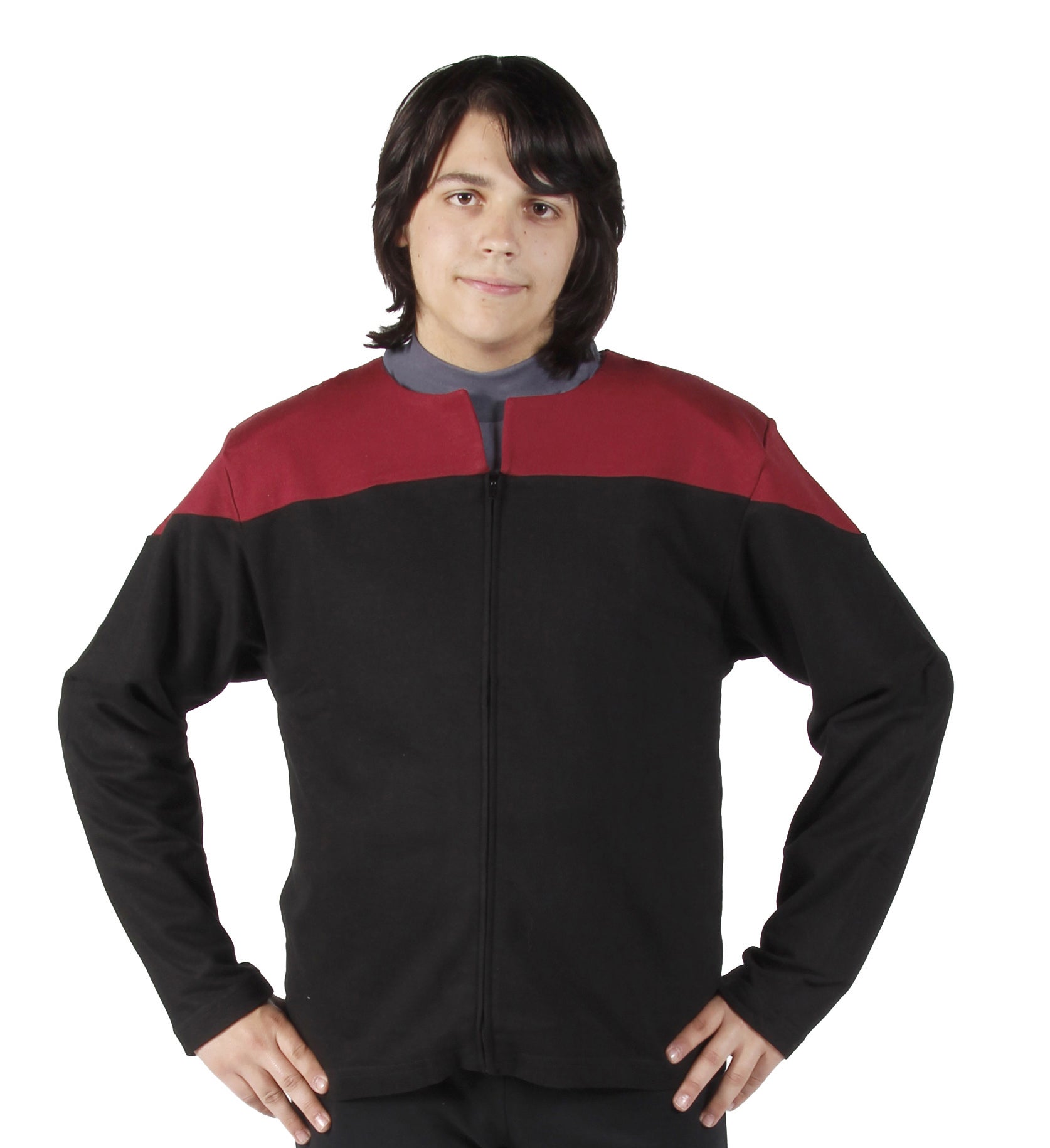 Voyager Uniform Jacke - Command Rot L - Baumwolle - Star Trek Voyager Uniform Jacke - Command Rot L - Baumwolle - Star Trek