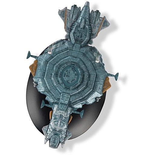 #170 English Tsunkatse Arena Raumschiff Modell mit Magazin  Eaglemoss