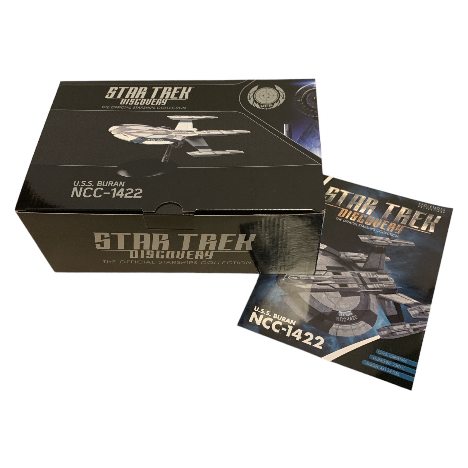 Discovery #07  U.S.S. Buran NCC-1422 Star Trek Discovery Raumschiff Modell Eaglemoss mit Magazin
