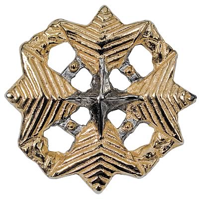Fleet Admiral Rank Pin Star Trek II-VI Maroon Uniform Roddenberry Replica Fleet Admiral Rank Pin Star Trek II-VI Maroon Uniform Roddenberry Replica