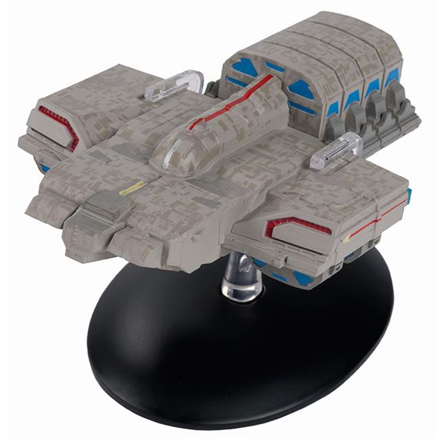 - #135 Deutsche Dala's 'Delta Flyer' Star Trek Raumschiff Modell mit Magazin Eaglemoss