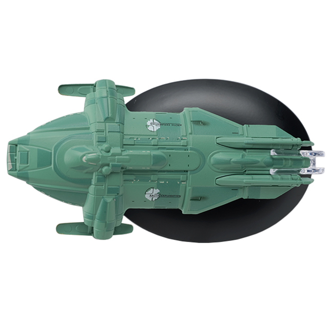 #131 English Arctic One (United Earth) Star Trek Raumschiff Modell mit Magazin Eaglemoss