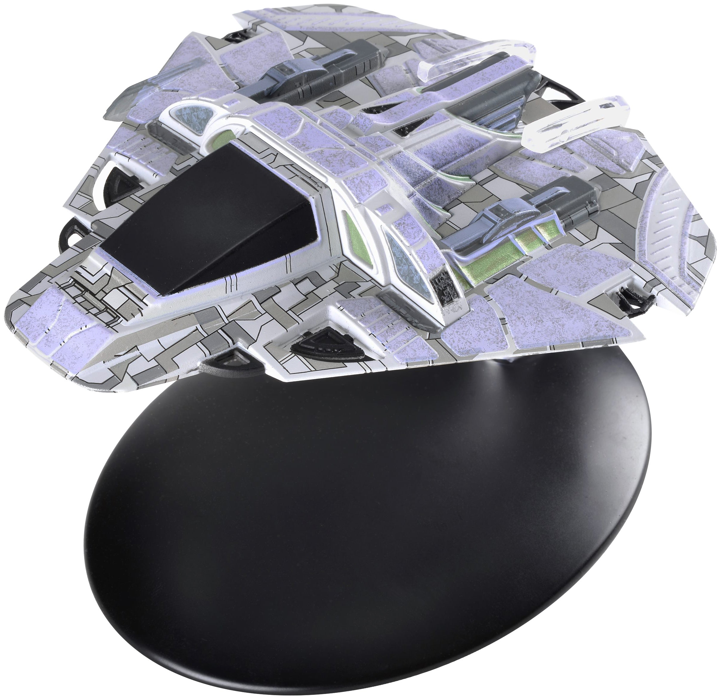 #151 englisches B´Omar Patrol Ship Star Trek Raumschiff Modell mit Magazin Eaglemoss