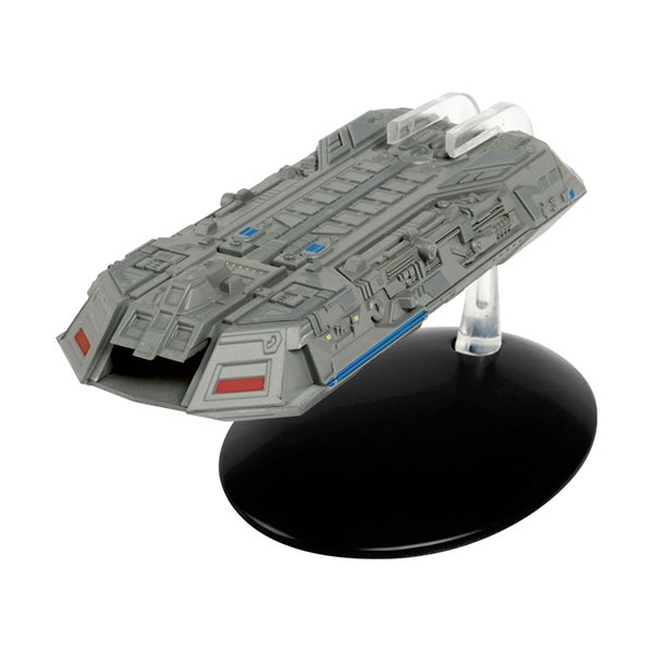 #085  Federation Holoschiff Star Trek Raumschiff Modell Eaglemoss