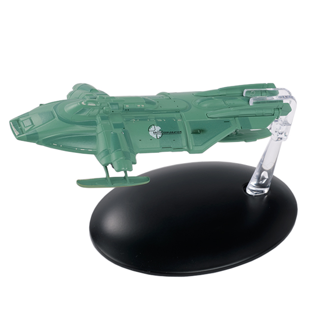 #131 English Arctic One (United Earth) Star Trek Raumschiff Modell mit Magazin Eaglemoss