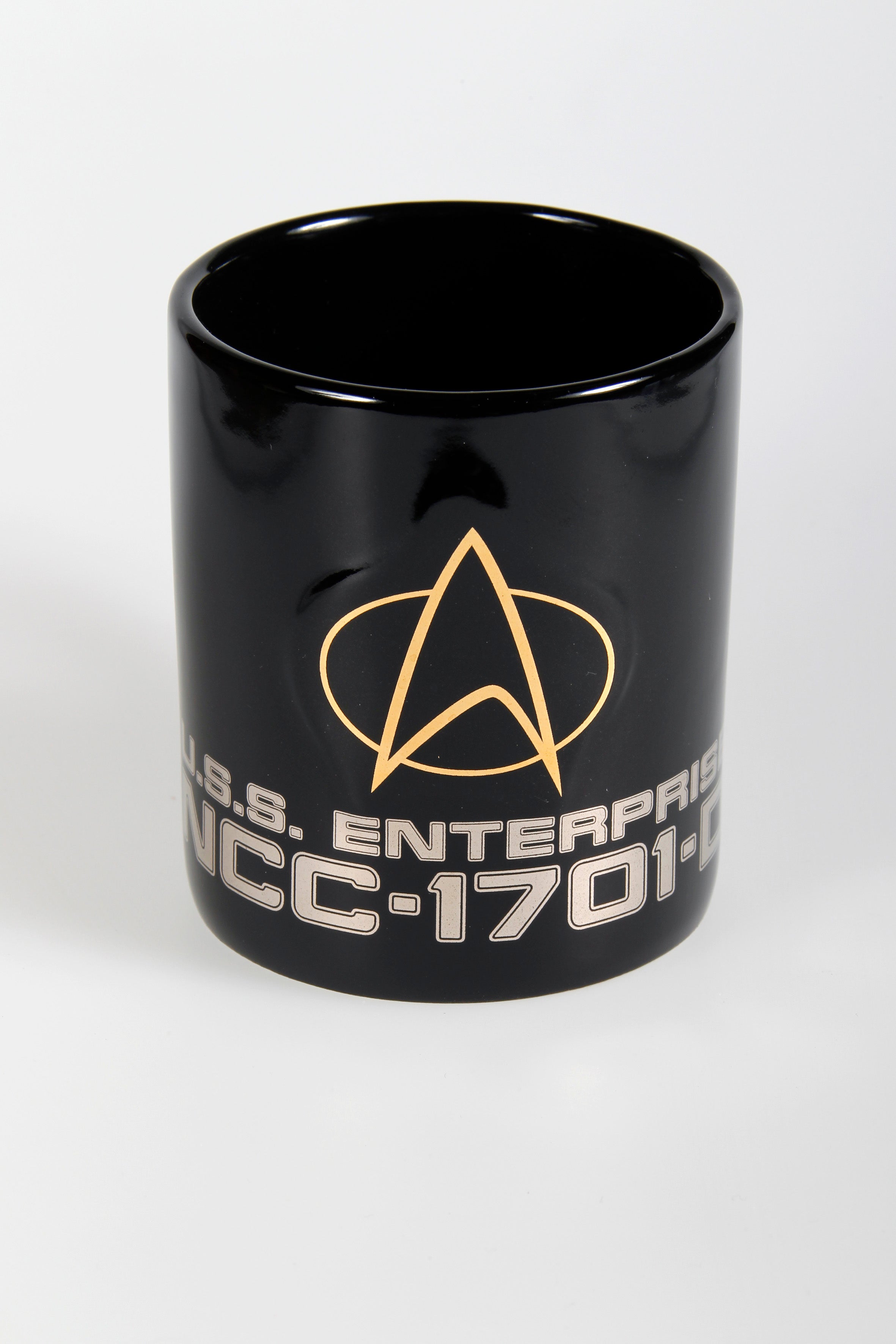 STAR TREK Mug - Communicator Logo U.S.S. Enterprise 1701-D - STAR TREK Mug - Communicator Logo U.S.S. Enterprise 1701-D -