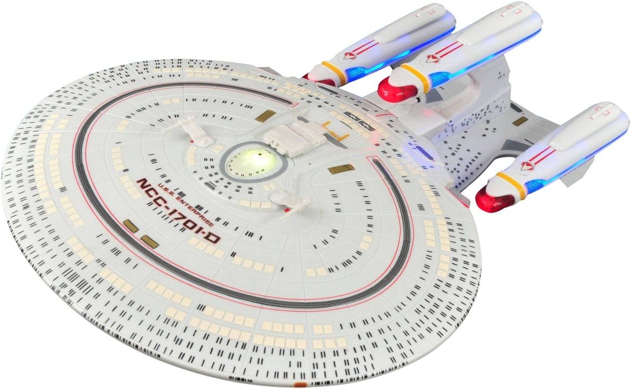 U.S.S. Enterprise 1701-D Future All Good Things Raumschiff Modell Star Trek Diamond 