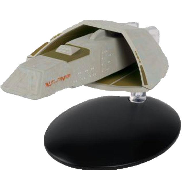 -#141 Deutsche Vulcan T'Pau NSP-17938 Star Trek Raumschiff Modell mit Magazin Eaglemoss