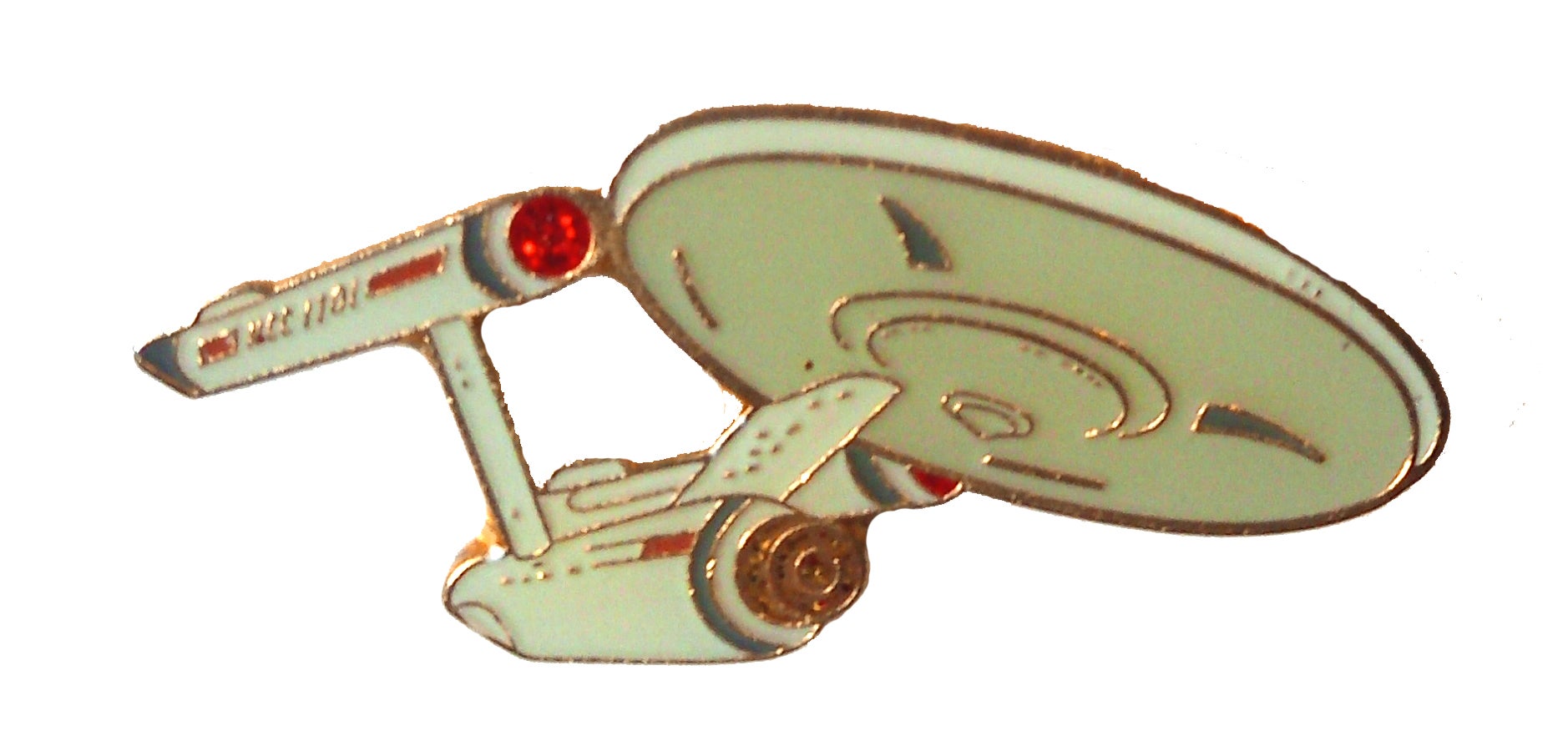 U.S.S. Enterprise NCC-1701 offizieller Sammler Pin Raumschiff Enterprise Star Trek