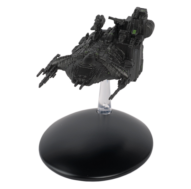 - #099 englische Arctic One (assimiliert) Raumschiff Modell mit Magazin Star Trek Eaglemoss