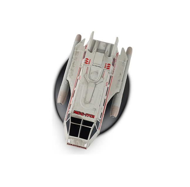 Shuttle #14 USS Enterprise Passenger (U.S.S. Enterprise Ncc-1701) - Star Trek Raumschiff Modell Eaglemoss mit englischem Magazin