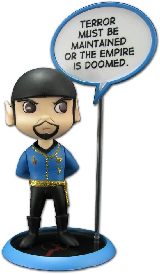 QMX Star Trek: Trekkies: San Diego Comic Con Spock Mirror Mirror Q-Pop Action Figure