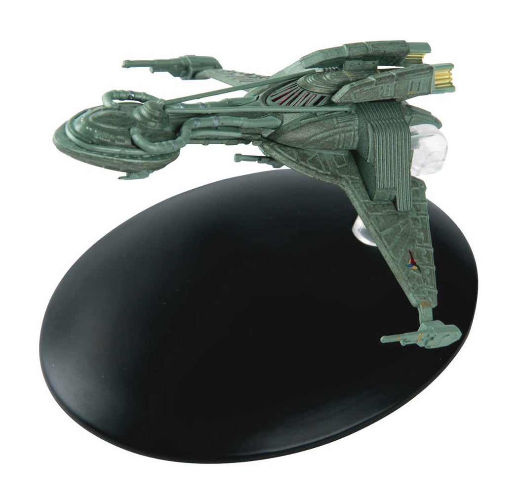 #035 englischer Klingon Bird-of-Prey (2150s) mit Magazin Eaglemoss Star Trek Raumschiff Modell