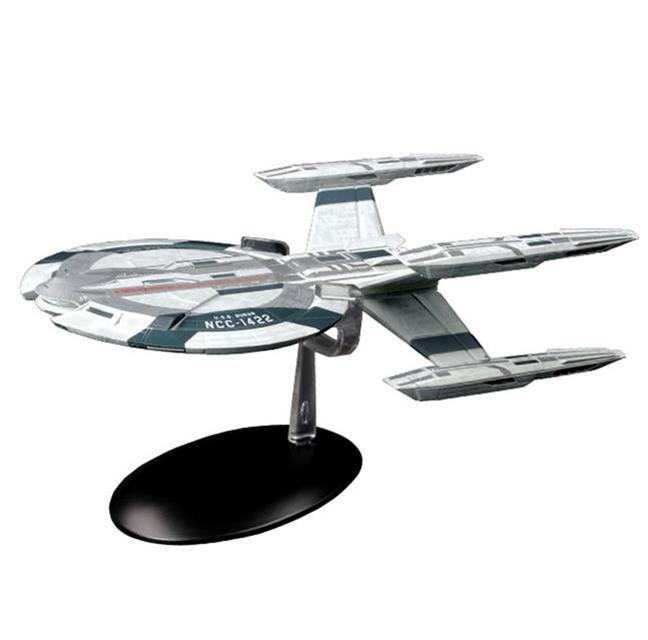 Discovery #07  U.S.S. Buran NCC-1422 Star Trek Discovery Raumschiff Modell Eaglemoss mit Magazin