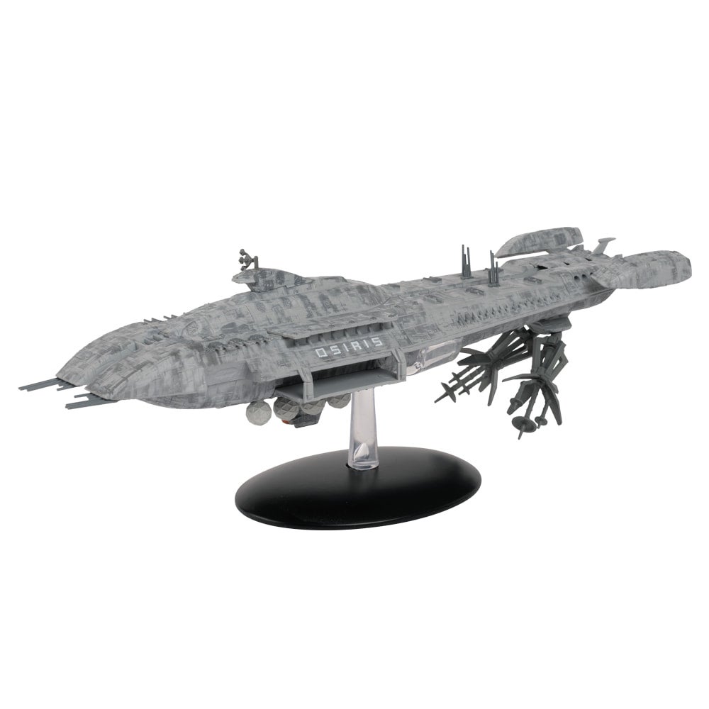 BSG #22Osiris (Blood & Chrome) Battlestar Galactica starship model with englisch magazin Eaglemoss BSG #22Osiris (Blood & Chrome) Battlestar Galactica starship model with englisch magazin Eaglemoss