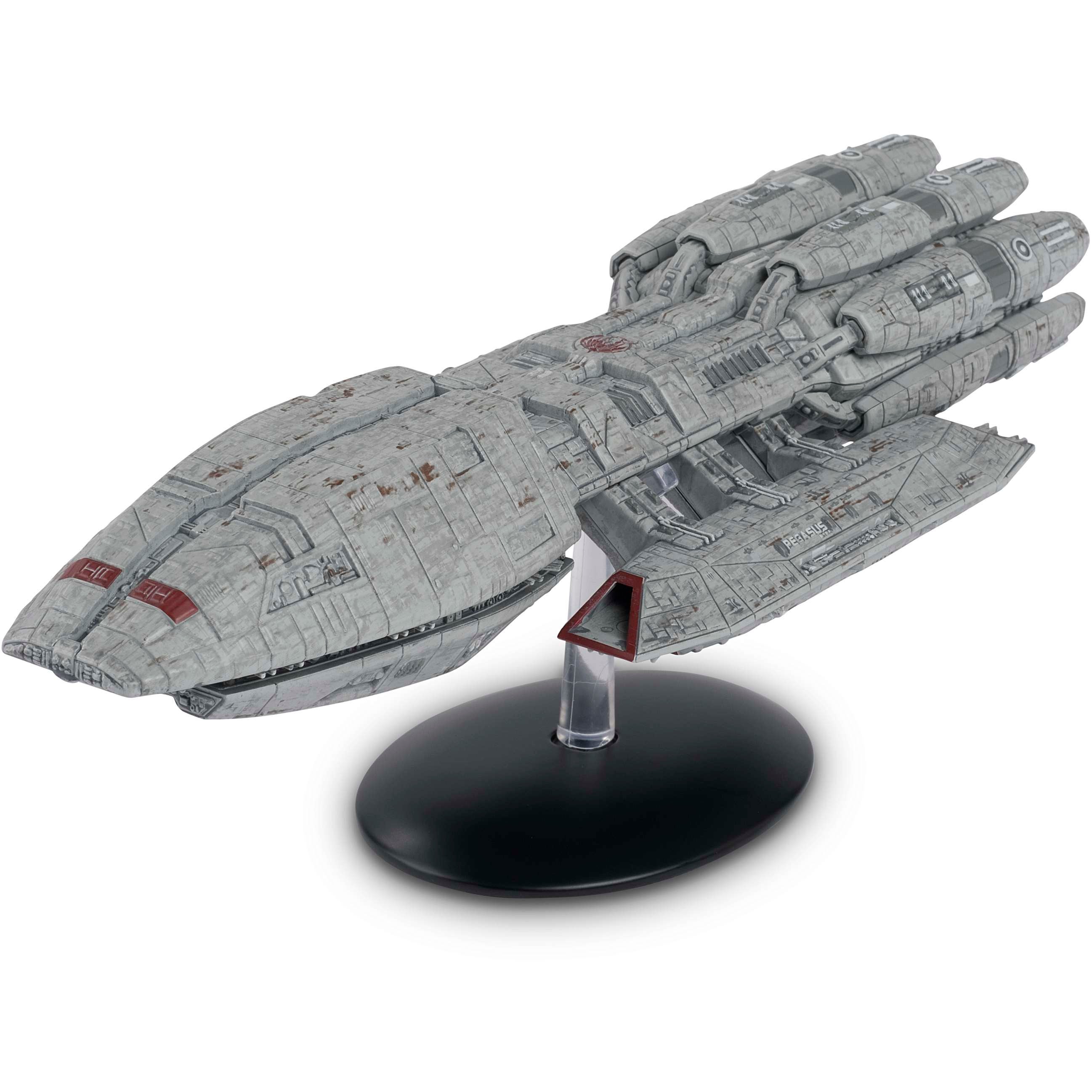 Pegasus Ship Battlestar Galactica starship model with englisch magazin #8 Eaglemoss Pegasus Ship Battlestar Galactica starship model with englisch magazin #8 Eaglemoss