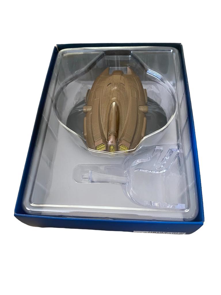 #117 English Ferengi Schiff 22. Jahrhundert Star Trek Raumschiff Modell mit Magazin Eaglemoss