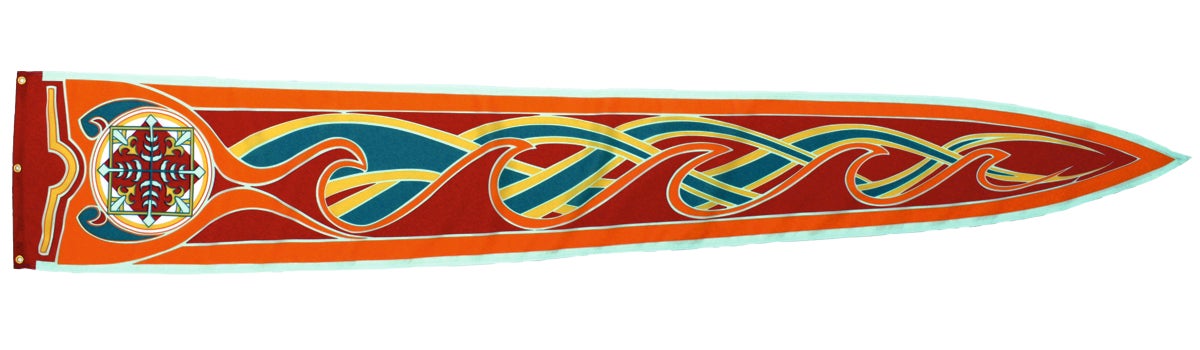 Elben Tolkien Lanzenwimpel Banner Herr der Ringe Flagge Elben Tolkien Lanzenwimpel Banner Herr der Ringe Flagge