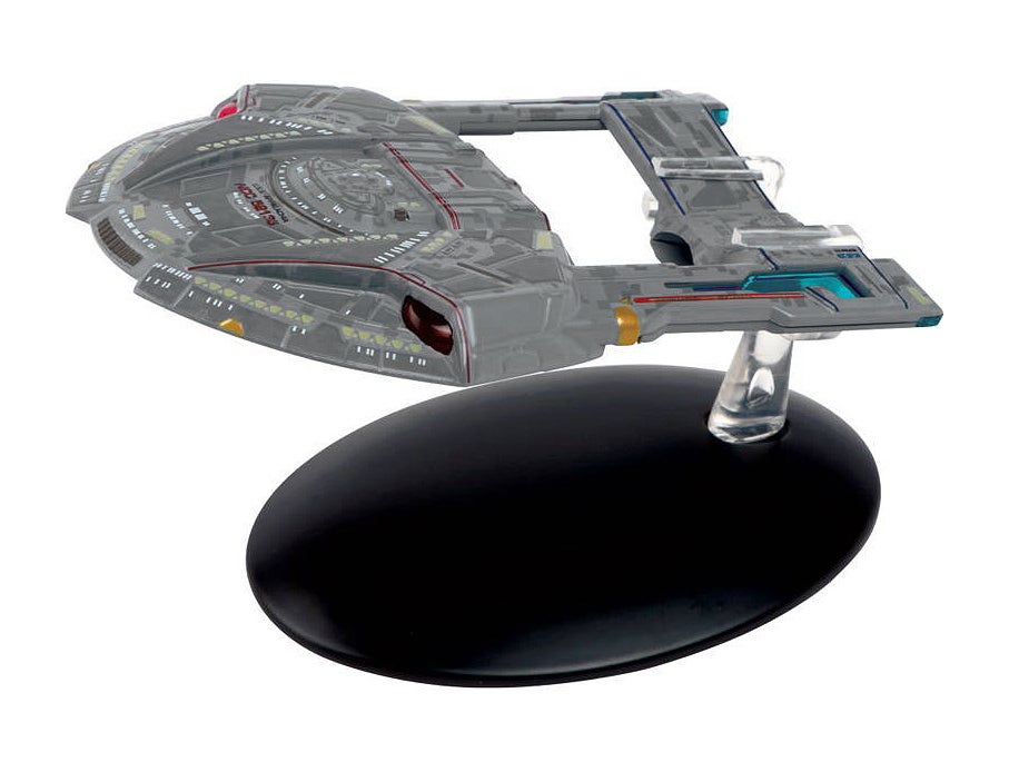 #054 Englische Steamrunner Class U.S.S. Appalachia mit Magazin Eaglemoss Star Trek Raumschiff Modell 