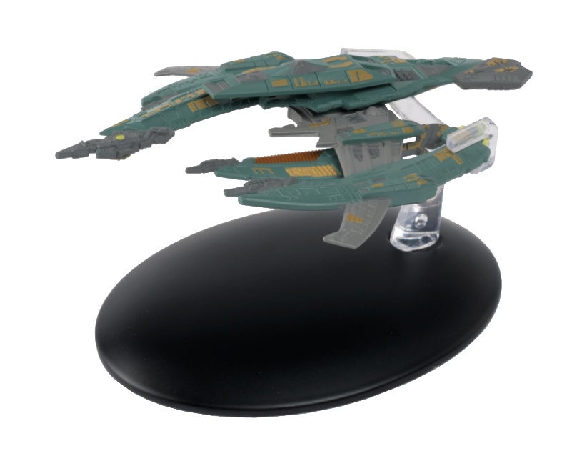 #069  Breen Warship Star Trek Modell Metall Eaglemoss