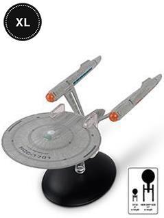 XL #11 U.S.S Enterprise NCC-1701 Star Trek (Discovery + Strange New Worlds) starship model Eaglemoss XL #11 U.S.S Enterprise NCC-1701 Star Trek (Discovery + Strange New Worlds) starship model Eaglemoss