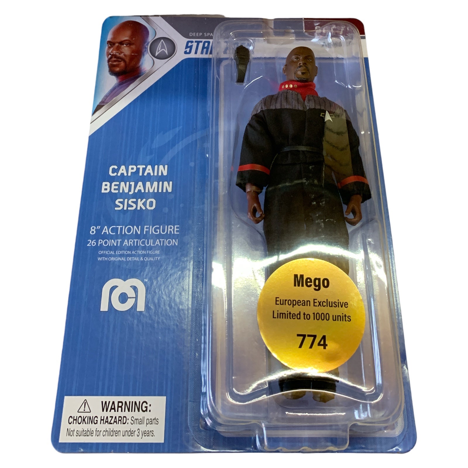 Benjamin Sisko DS9 Star Trek Action Figure 20 cm MEGO Benjamin Sisko DS9 Star Trek Action Figure 20 cm MEGO