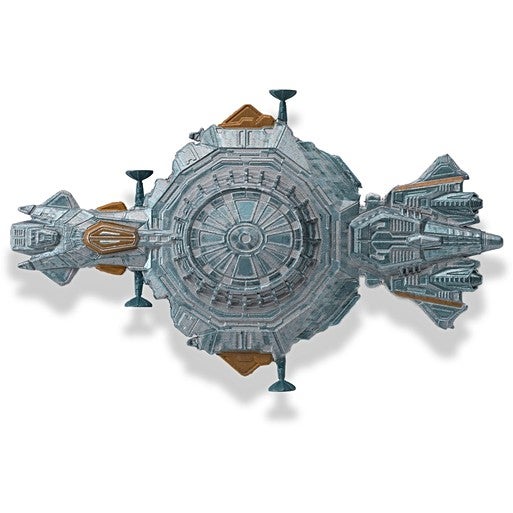 #170 English Tsunkatse Arena Raumschiff Modell mit Magazin  Eaglemoss