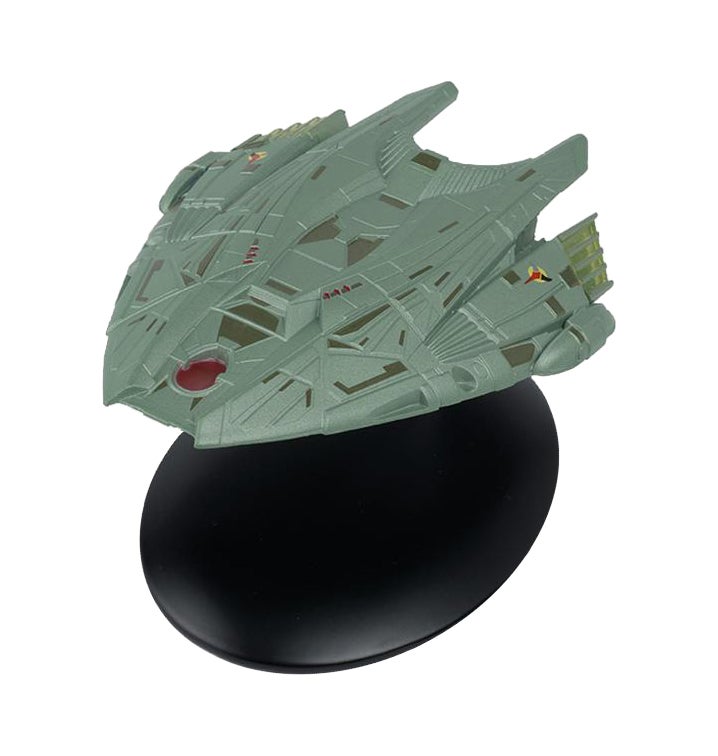 #071 englische Goroth's Klingon Transport Schiff mit Magazin Eaglemoss Star Trek Raumschiff Modell