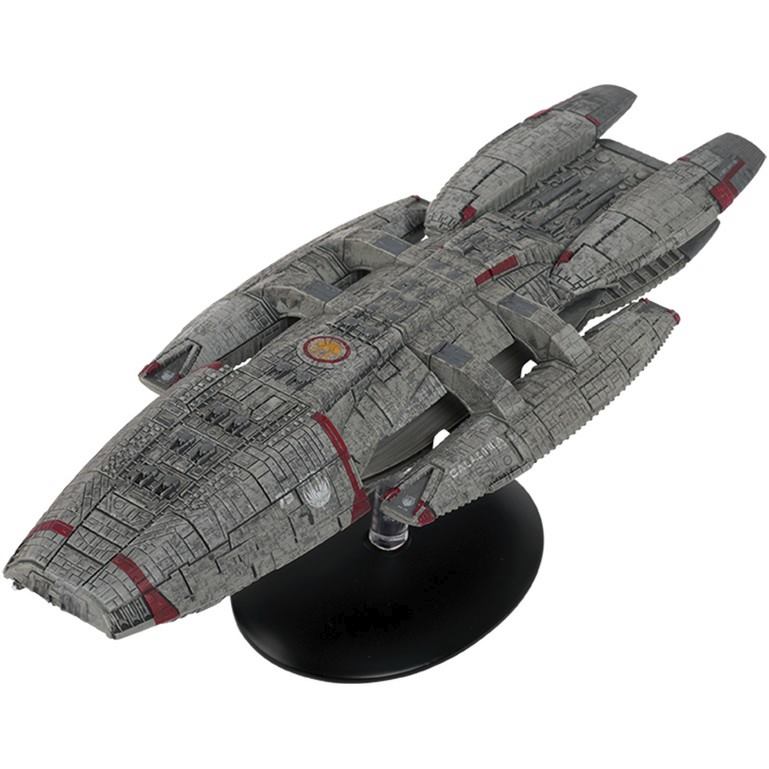 BSG #23 Galactica (Blood & Chrome) Battlestar Galactica starship model with englisch magazin Eaglemoss BSG #23 Galactica (Blood & Chrome) Battlestar Galactica starship model with englisch magazin Eaglemoss