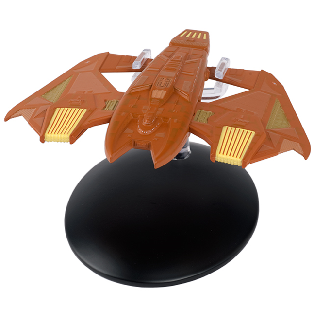 -#103  Vidiian Kriegsschiff Star Trek Raumschiff Modell Eaglemoss