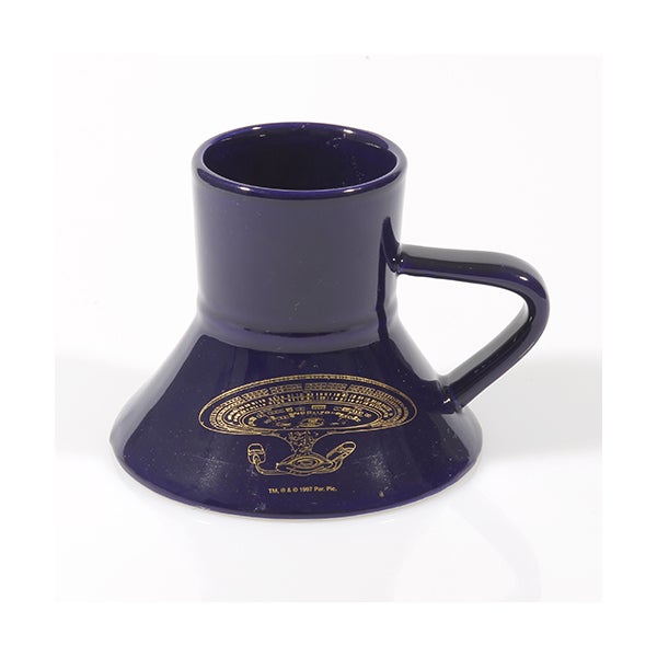 Warp Speed Mug Star Trek The Next Generation Enterprise 1701-D 24-Karat Warp Speed Mug Star Trek The Next Generation Enterprise 1701-D 24-Karat