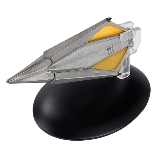 #129 english Tholian Starship (2268) Star Trek Raumschiff Modell mit Magazin Eaglemoss
