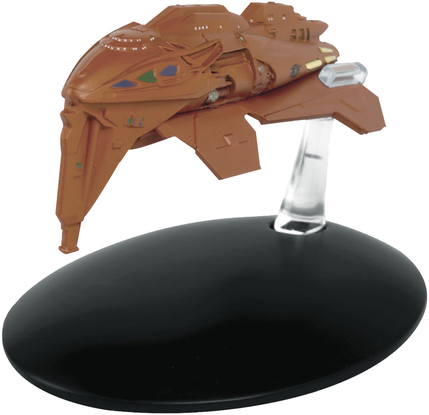 #106 deutscher Kazon Raider Star Trek Raumschiff Modell mit Magazin Eaglemoss