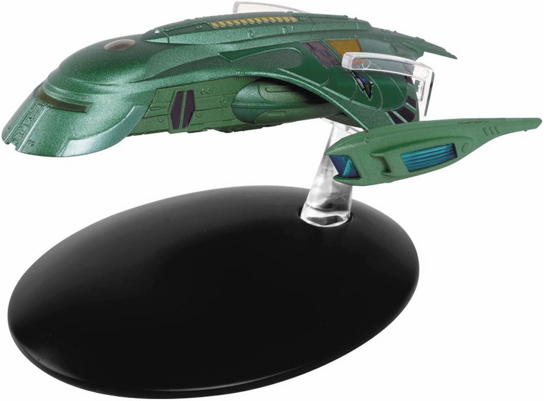 #077  Romulan Shuttle Star Trek Metall Modell Eaglemoss