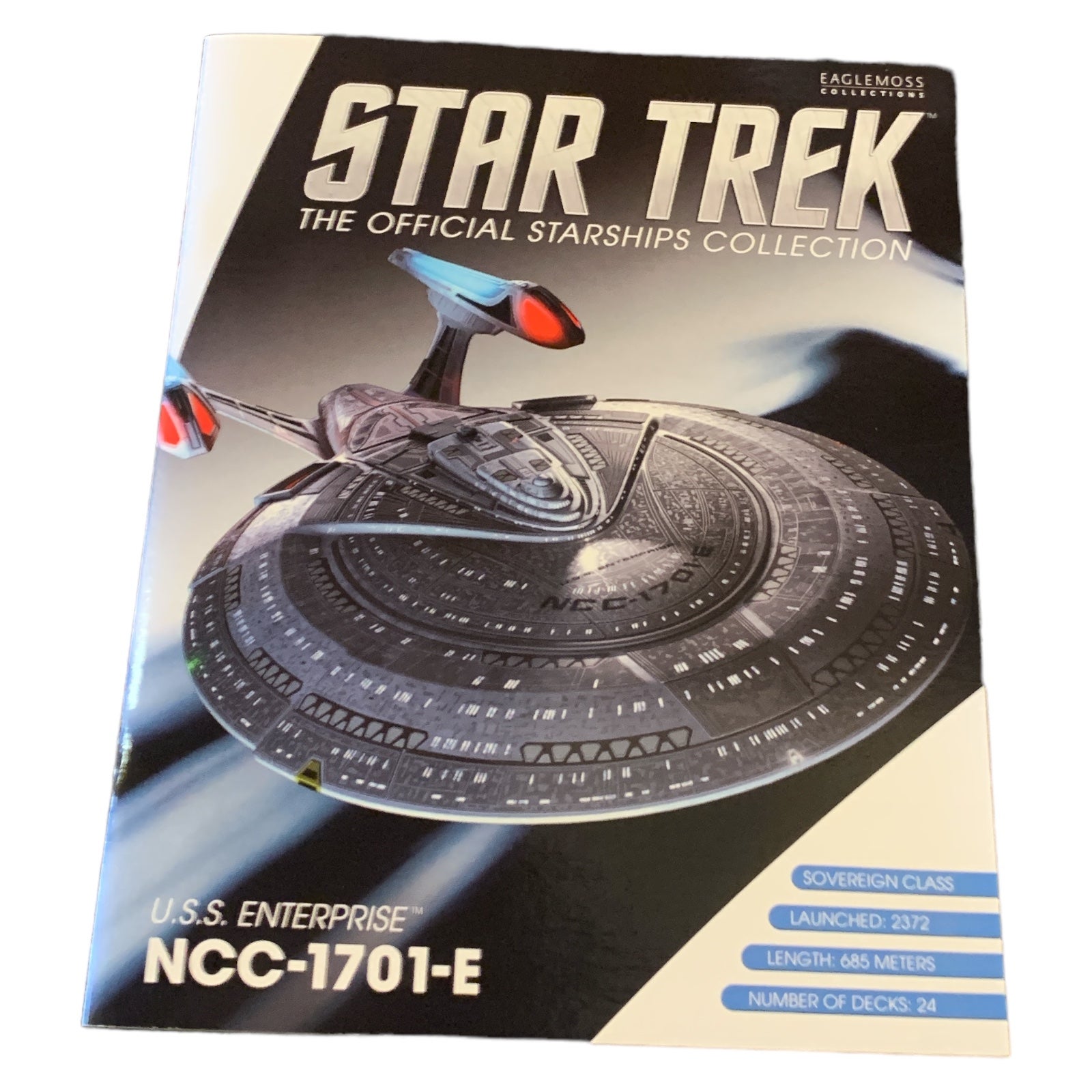 English Magazin USS Enterprise NCC-1701-E Star Trek Eaglemoss only magazine English Magazin USS Enterprise NCC-1701-E Star Trek Eaglemoss only magazine