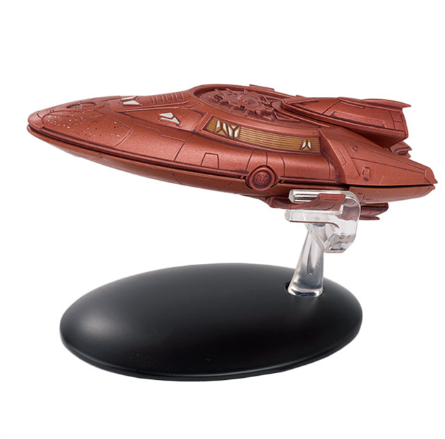 #134 Englische Vulcan Survey Vessel Star Trek Raumschiff Modell mit Magazin Eaglemoss
