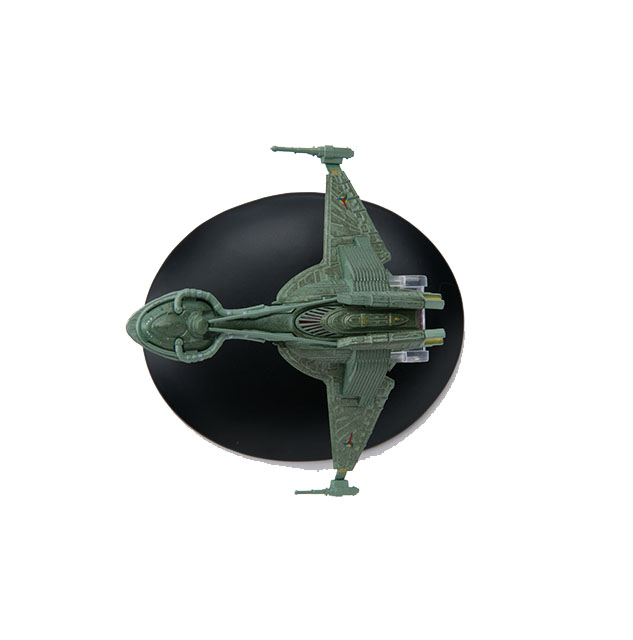 #035 englischer Klingon Bird-of-Prey (2150s) mit Magazin Eaglemoss Star Trek Raumschiff Modell