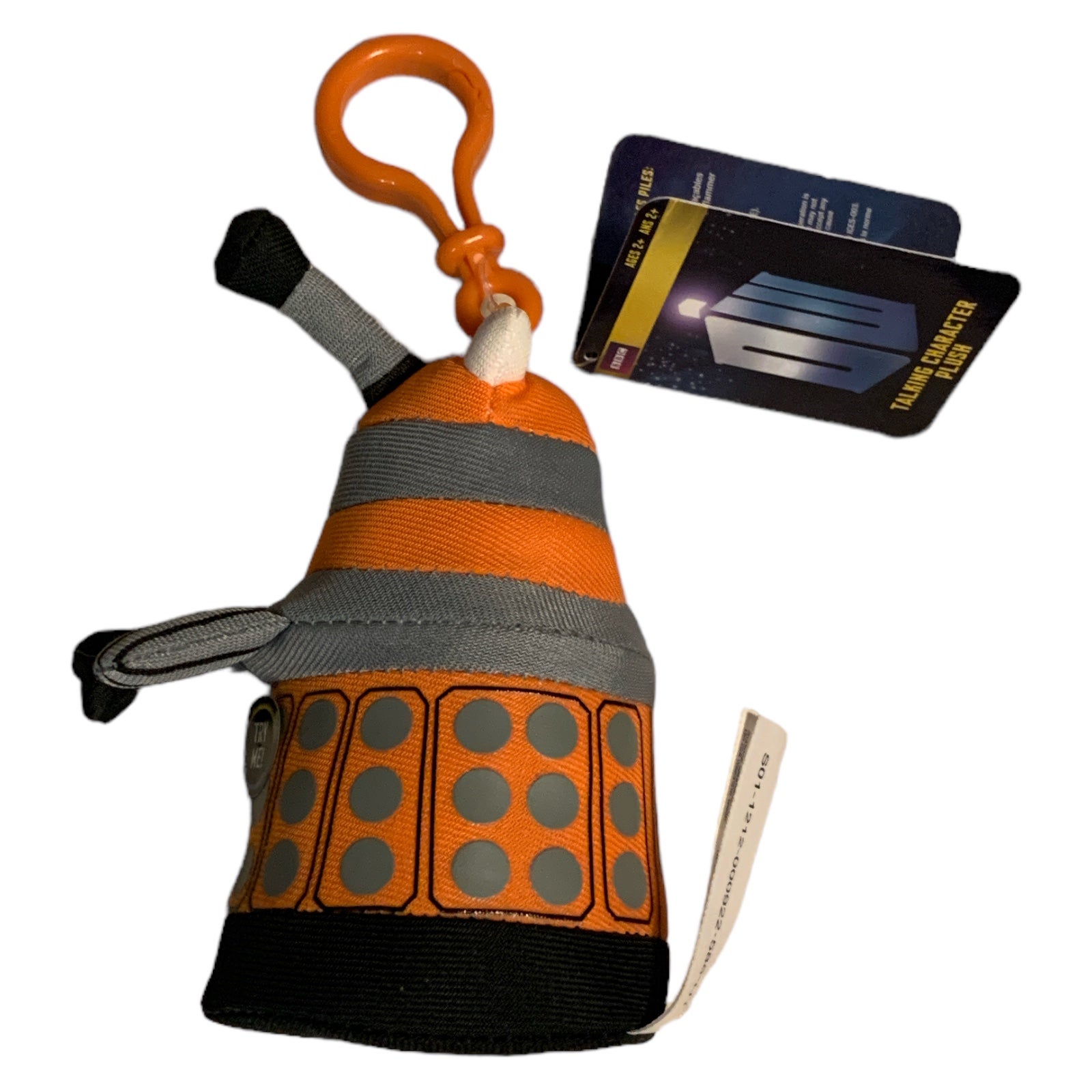 Dr. Who Dalek Schlüsselanhänger plush orange Dr. Who Dalek Schlüsselanhänger plush orange