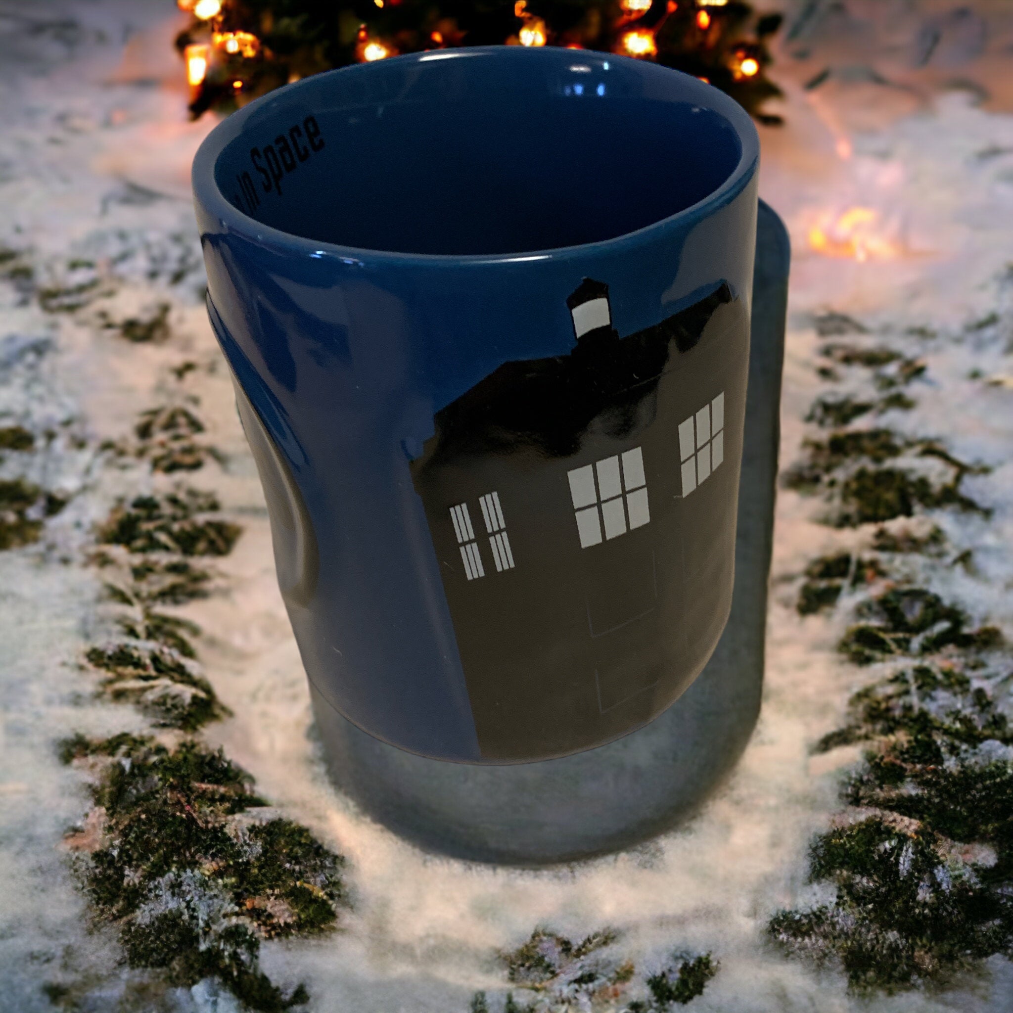 Tardis 2D Doctor Who Tasse Becher Tardis 2D Doctor Who Tasse Becher