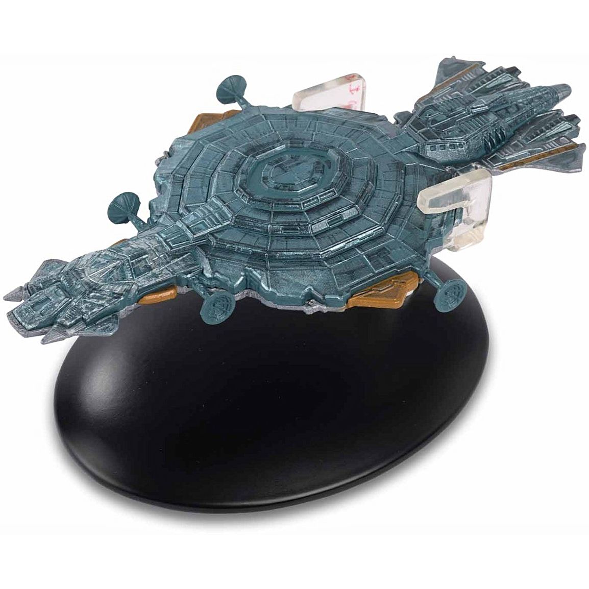 #170 English Tsunkatse Arena Raumschiff Modell mit Magazin  Eaglemoss