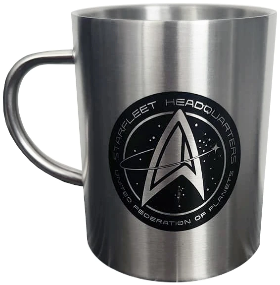 Metall Becher Star Trek Starfleet Headquarters Eaglemoss Metall Becher Star Trek Starfleet Headquarters Eaglemoss